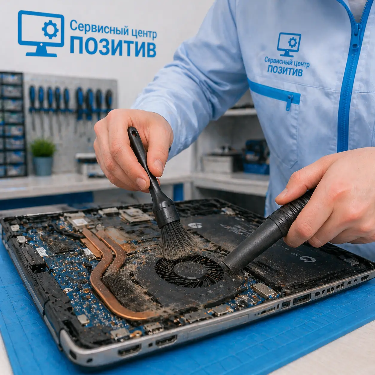 чистка ноутбука HP в Сургуте