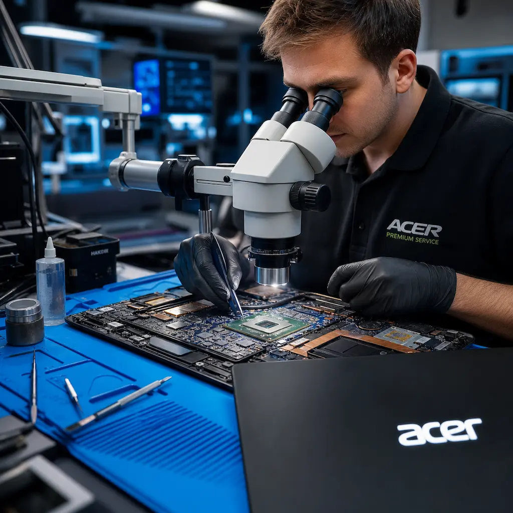 Замена видеокарты ноутбука Acer в Сургуте