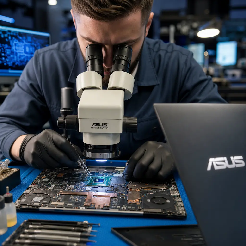 Замена видеокарты ноутбука Asus в Сургуте