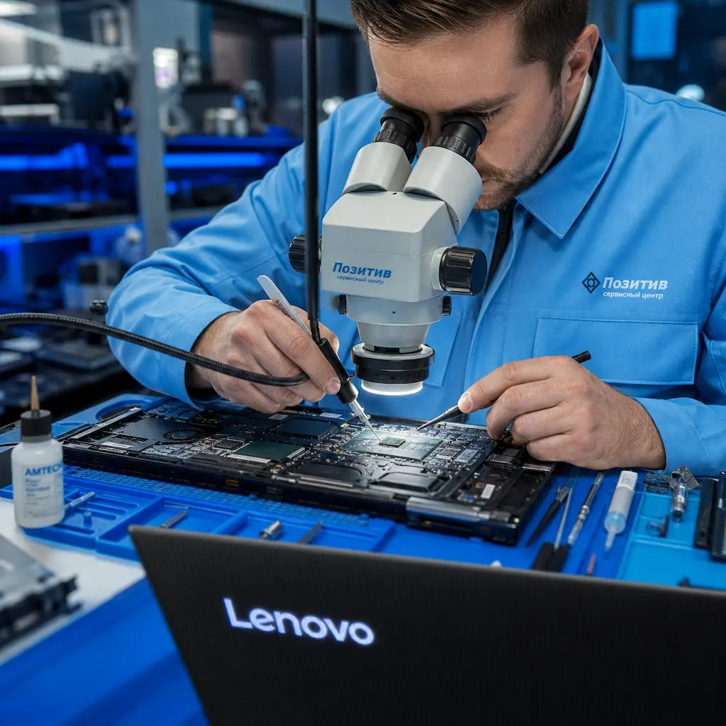 Замена видеокарты ноутбука Lenovo в Сургуте