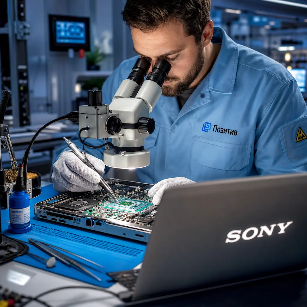 Замена видеокарты ноутбука Sony в Сургуте