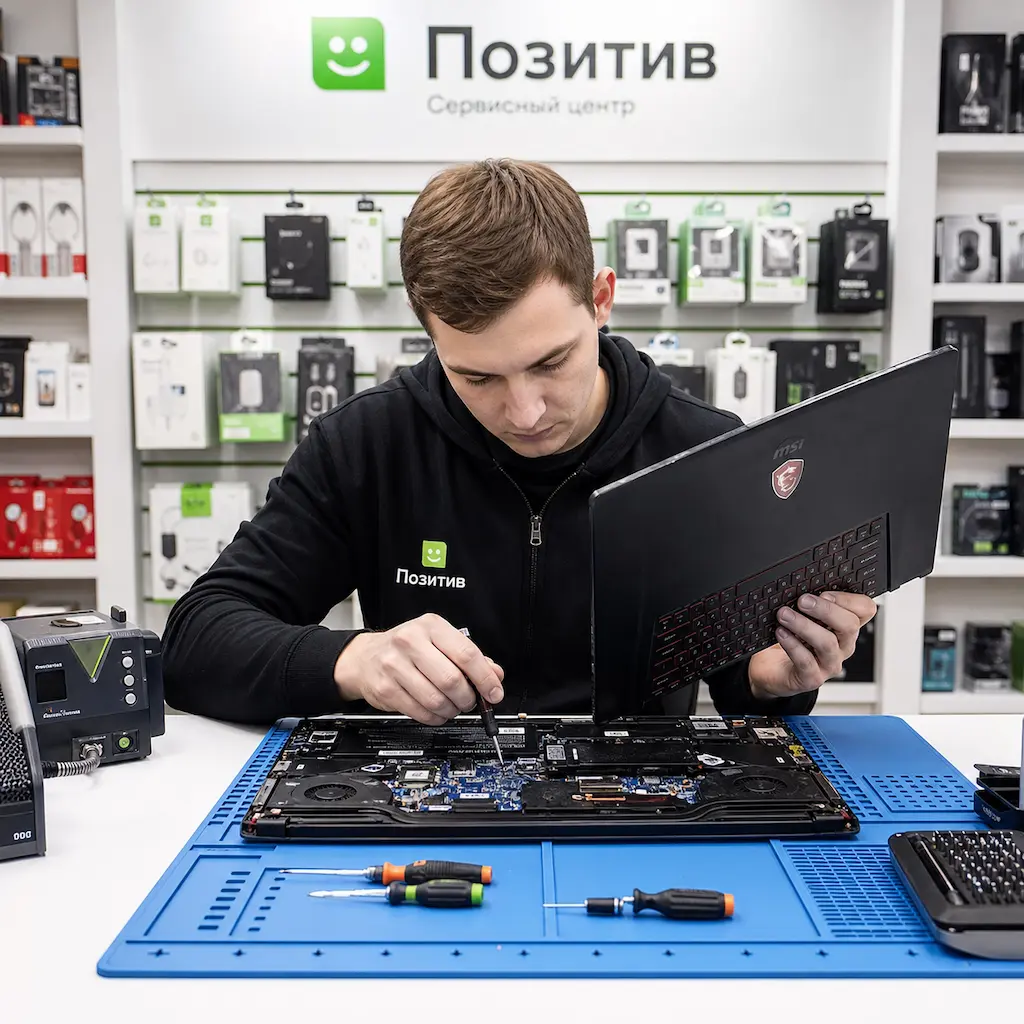 заменить клавиатуру на ноутбуке MSI в Сургуте