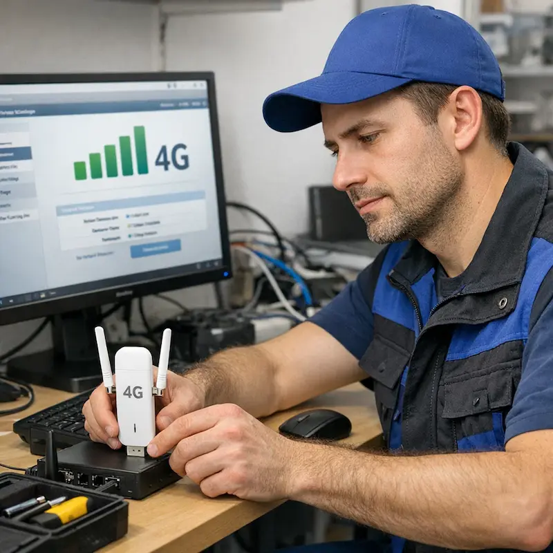 Настройка LTE модема в Сургуте