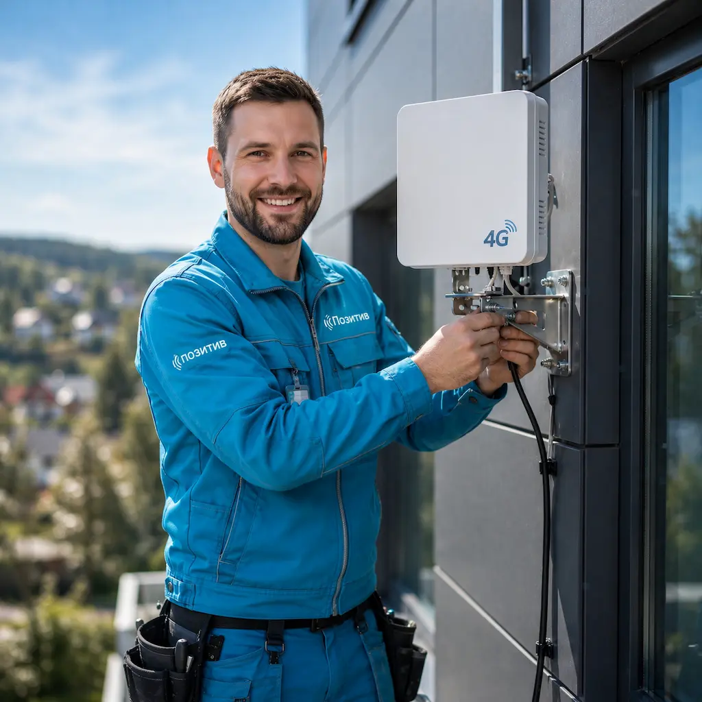 настроить 4G модем в Сургуте