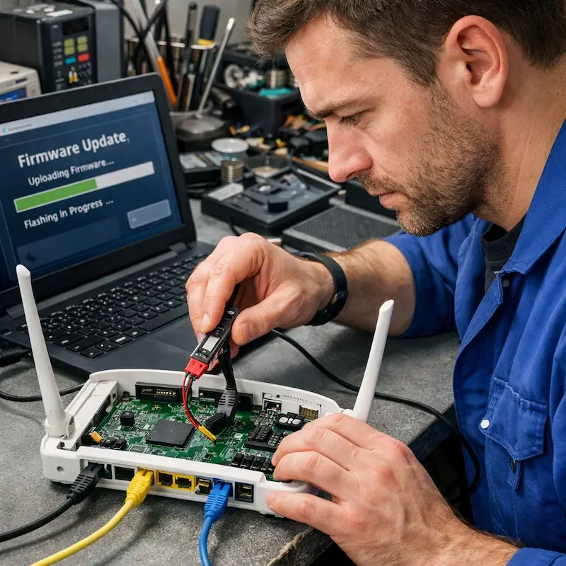 Обновление прошивки роутера в Сургуте