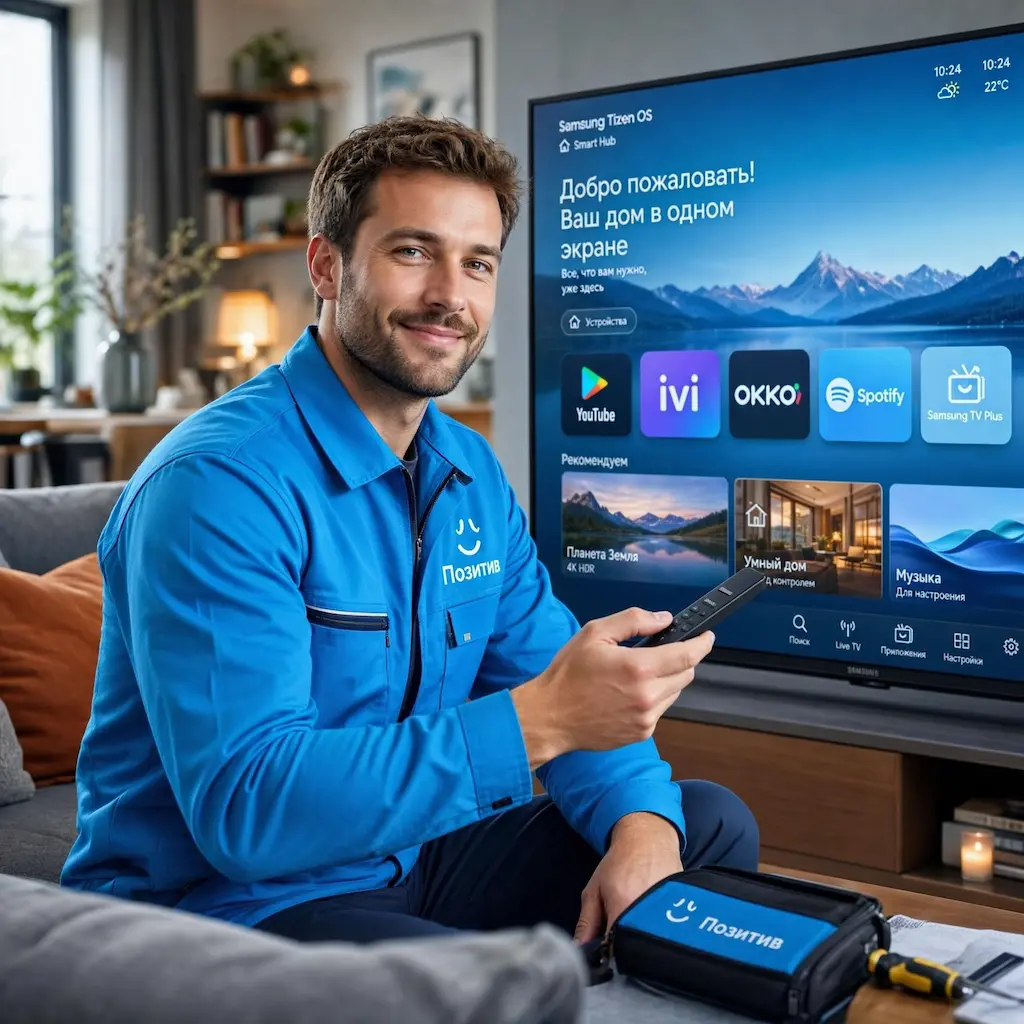 Настройка Smart TV в Сургуте