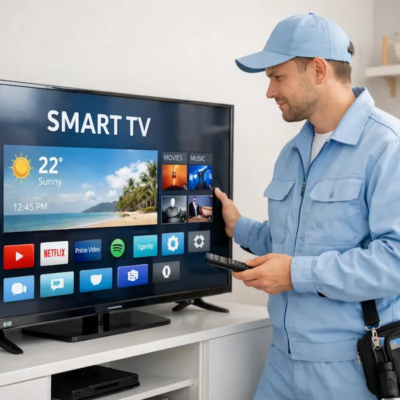 Настройка Smart TV в Сургуте