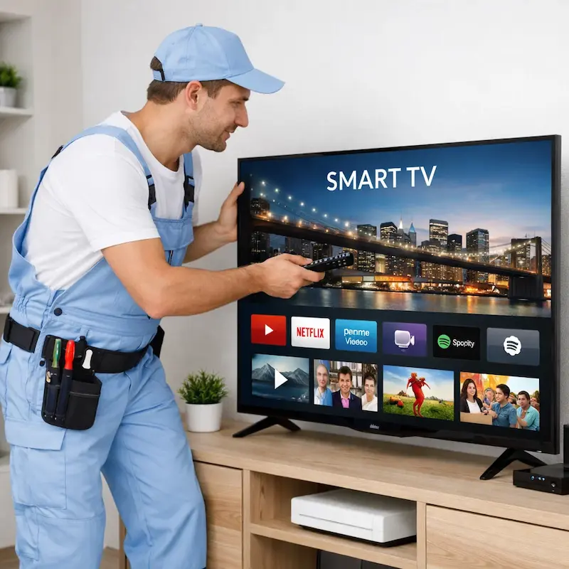 Как вызвать мастера для настройки Smart TV в Сургуте