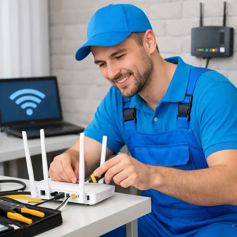 Настройка Wi - Fi в Сургуте