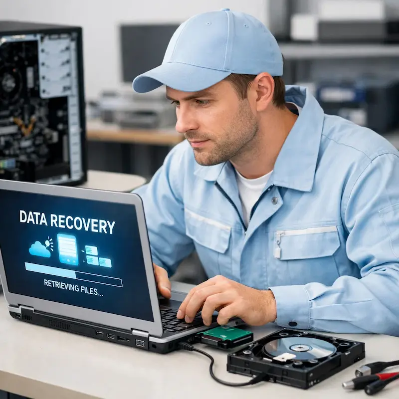 Восстановление данных и файлов в Сургуте