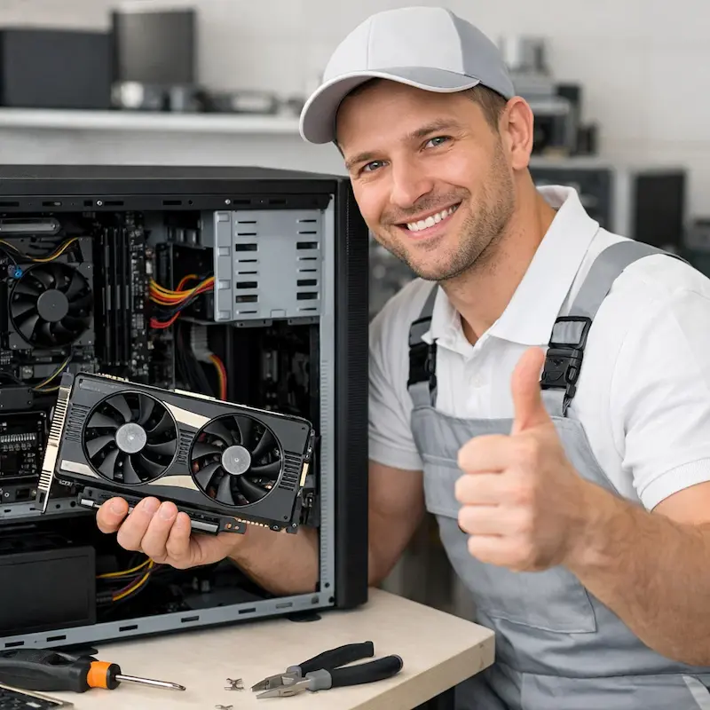Замена видеокарты ПК в Сургуте