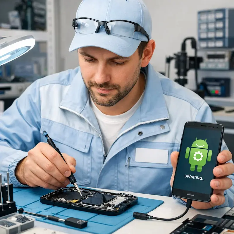 Настройка системы Android в Сургуте