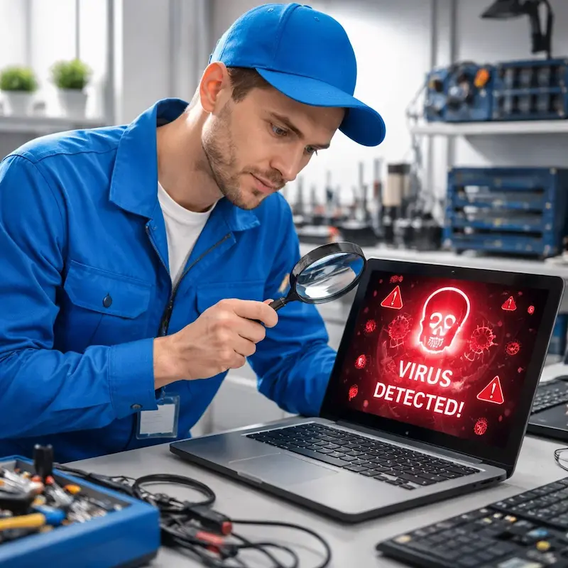 Поиск компьютерных вирусов в Сургуте